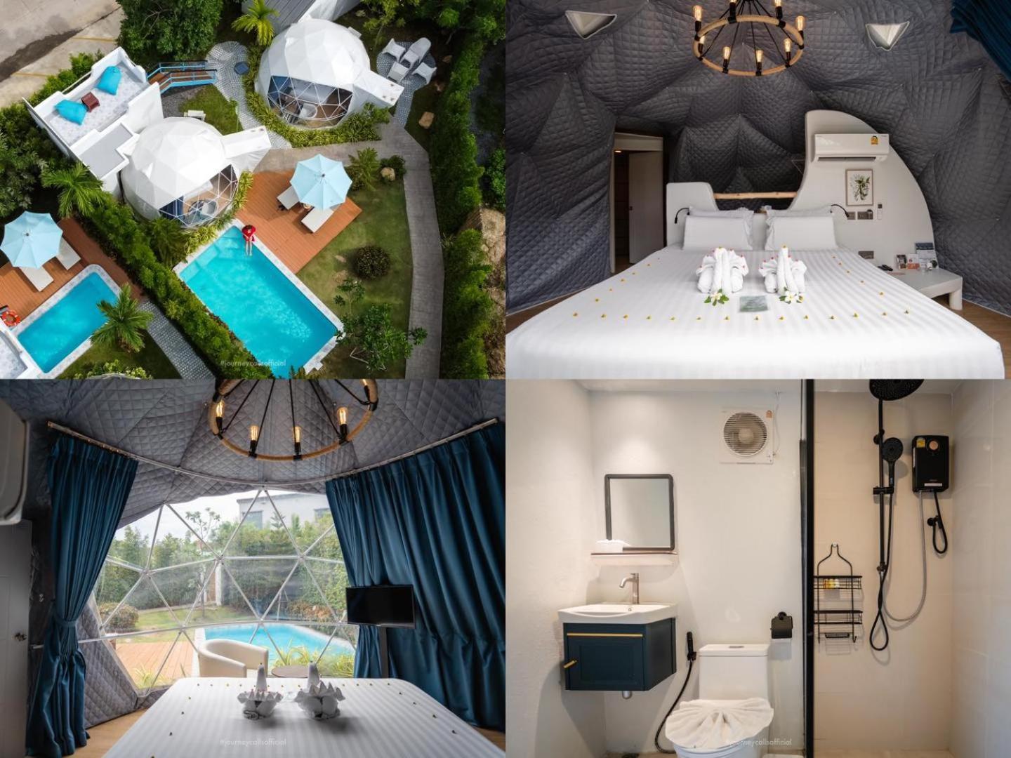 Le Resort And Villas Rawai Екстер'єр фото The interior of a bubble hotel